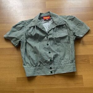 Freddies of Pinewood Green Striped work shirt
